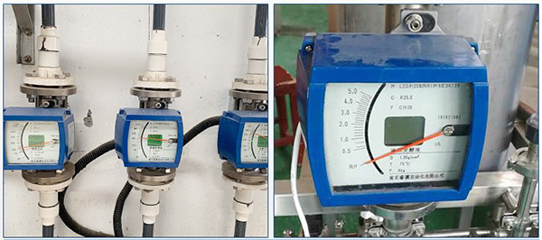 液體轉(zhuǎn)子流量計現(xiàn)場安裝使用圖
